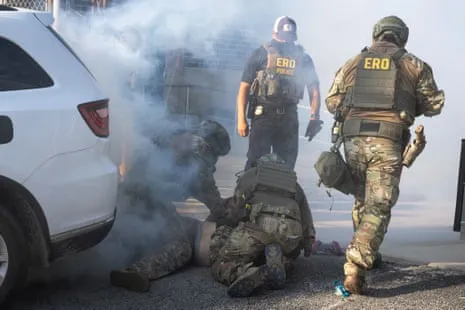 US Law Enforcement Use Teargas and Pepper Balls to Break Up Chicago ICE Protest